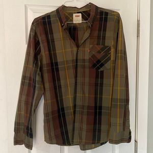 Levi Mens Button Up